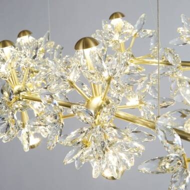 Image of Luxia Sonoma LED Glass Chandelier