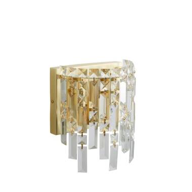 Image of Luxia Bordeaux Glass Wall Light