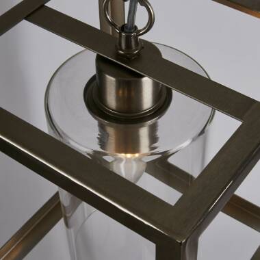 Image of Luxia Nevada Glass Ceiling Pendant Light
