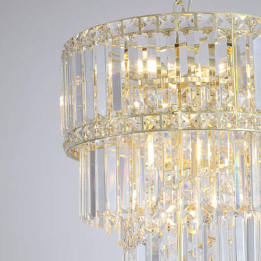 Image of Luxia Chambord Glass Chandelier