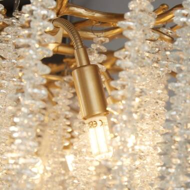 Image of Luxia Deauville Glass Bar Ceiling Pendant Light