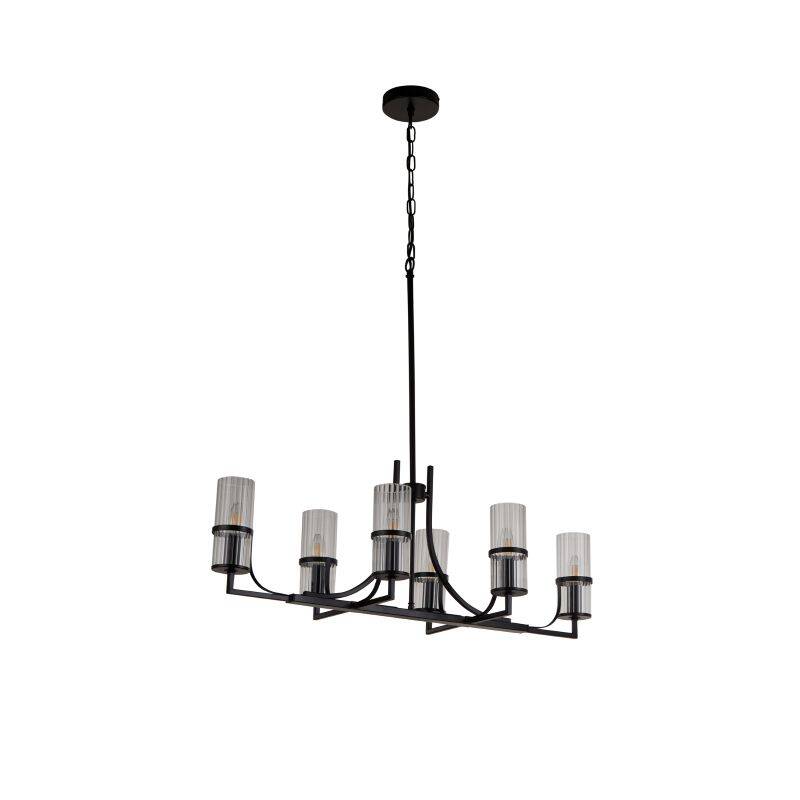 Image of Luxia Hartford Glass Chandelier