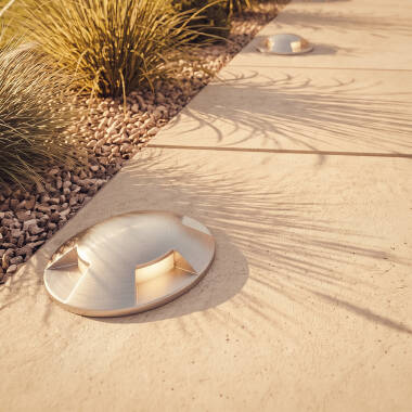 Image of Edit Round Single 3W LED Recessed Ground Light