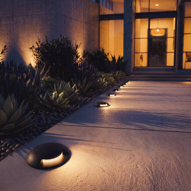 Image of Edit Round Single 3W LED Recessed Ground Light