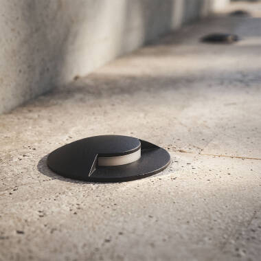 Image of Edit Round Single 3W LED Recessed Ground Light
