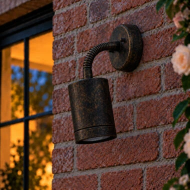 Westport Coastal Glencoe Outdoor Wall Mounted Spotlight