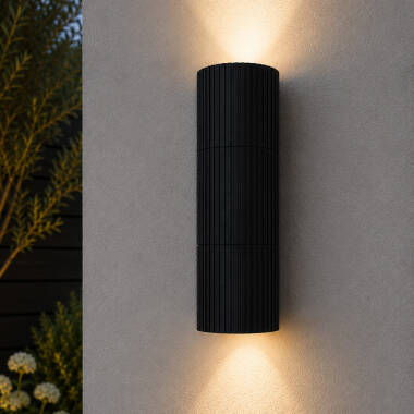 Edit Block Outdoor Up & Down Wall Light
