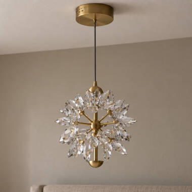 Image of Luxia Sonoma LED Glass Ceiling Pendant Light