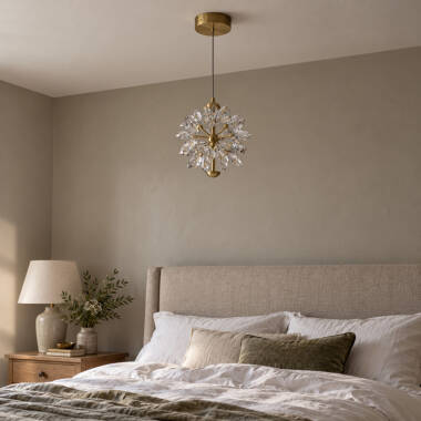 Image of Luxia Sonoma LED Glass Ceiling Pendant Light