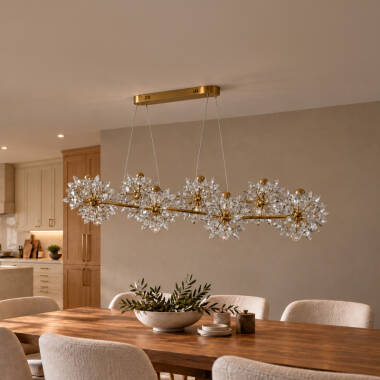Image of Luxia Sonoma LED Glass Chandelier