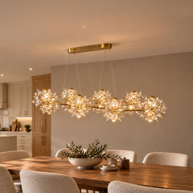 Image of Luxia Sonoma LED Glass Chandelier