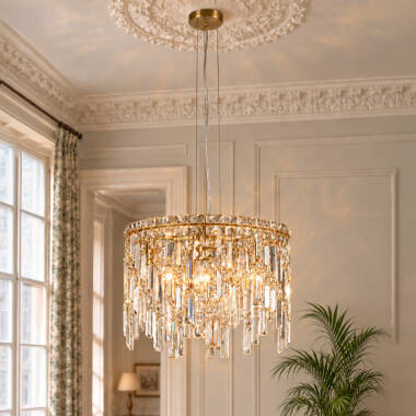 Image of Luxia Menton Glass Chandelier