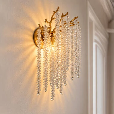 Luxia Deauville Glass Wall Light