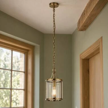 Luxia Haven Glass Ceiling Pendant Light