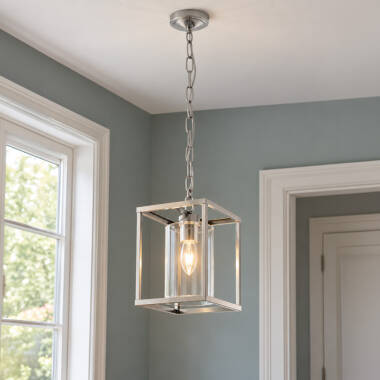 Image of Luxia Nevada Glass Ceiling Pendant Light