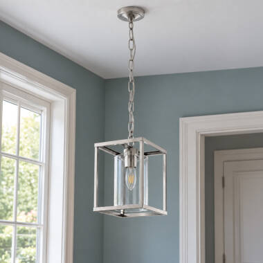 Image of Luxia Nevada Glass Ceiling Pendant Light