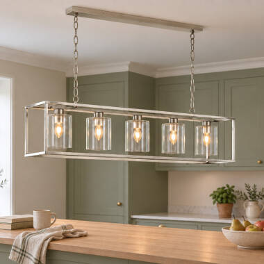 Image of Luxia Nevada Glass Bar Ceiling Pendant