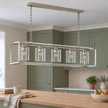 Image of Luxia Nevada Glass Bar Ceiling Pendant