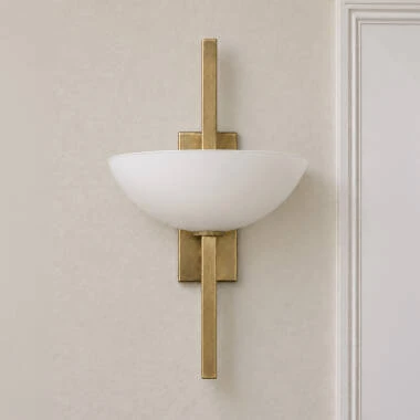 Luxia Dakota Glass Wall Light