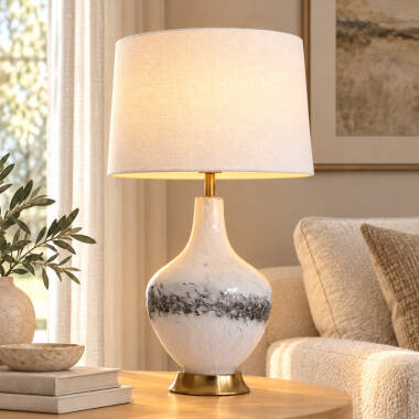 Luxia Boston Glass Table Lamp