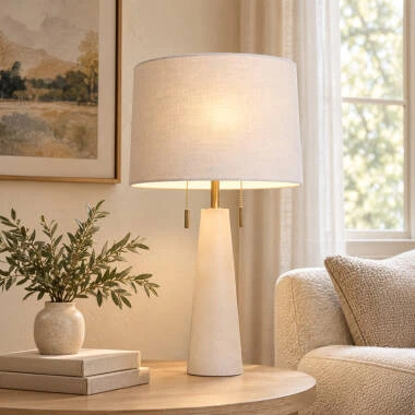 Luxia Washington Alabaster Table Lamp