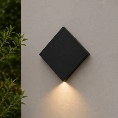 Edit Zen LED Square Outdoor Wall Light