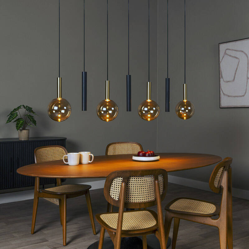 Image of Lucide Josiane Bar Ceiling Pendant Light