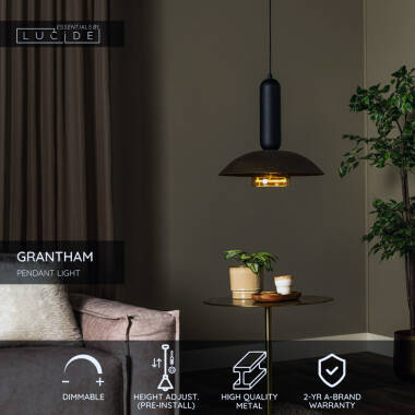 Image of Lucide Grantham Ceiling Pendant Light