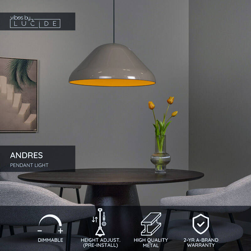 Image of Lucide Andres Ceiling Pendant Light