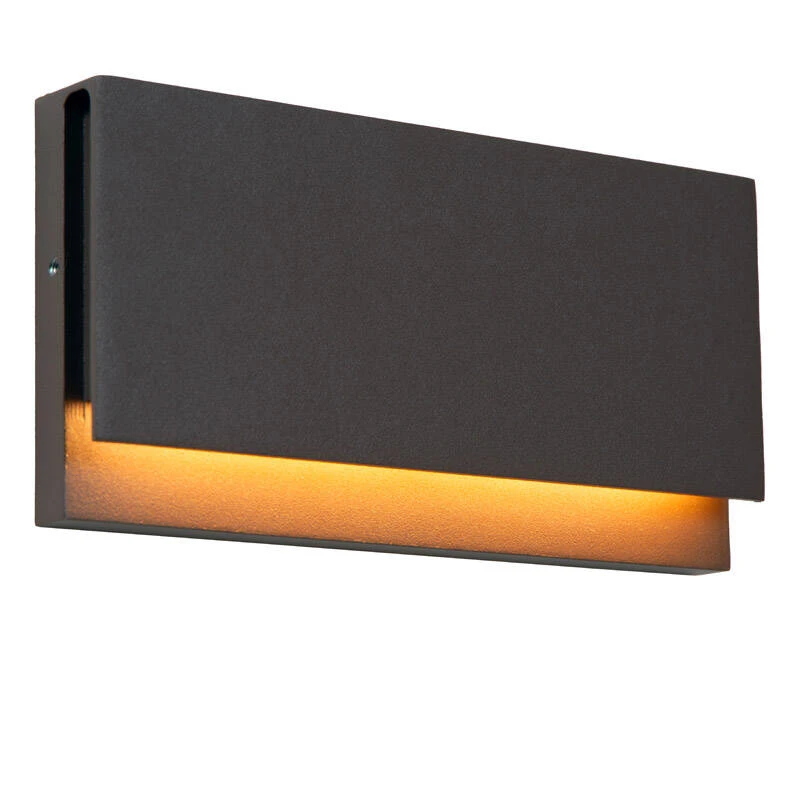 Image of Lucide Lomar 10W LED Outdoor Flush Wall Light