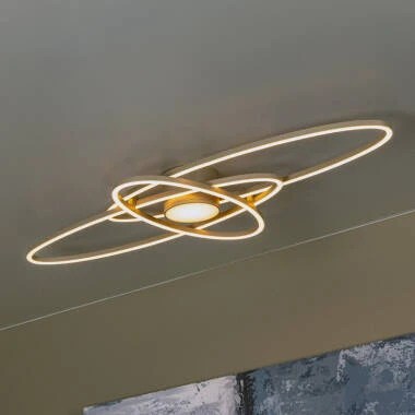 Image of Lucide Galactica CCT LED Flush Ceiling Light