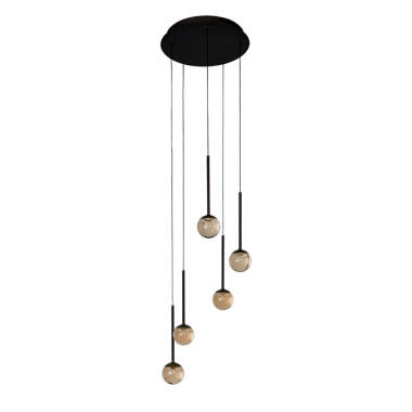 Image of Lucide Calina LED 5 Light Cluster Ceiling Pendant