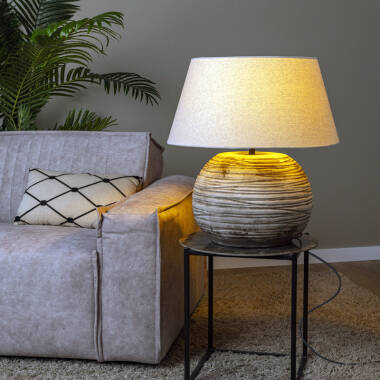 Image of Lucide Denise Ceramic Table Lamp