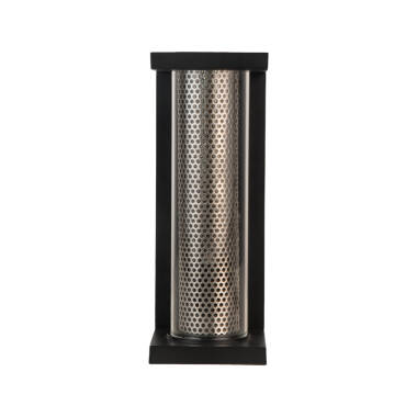Image of Westport Arcora Half Lantern Outdoor Wall Light