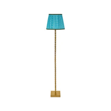 Image of Wisteria Sora House Faux Silk USB Rechargeable LED Floor Lamp