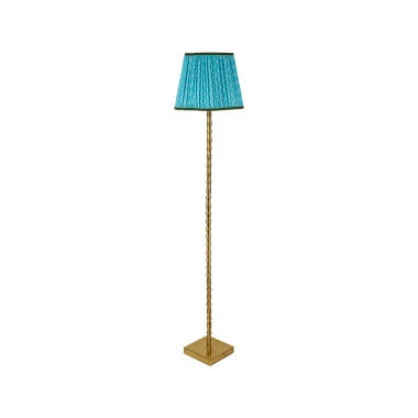 Image of Wisteria Sora House Faux Silk USB Rechargeable LED Floor Lamp