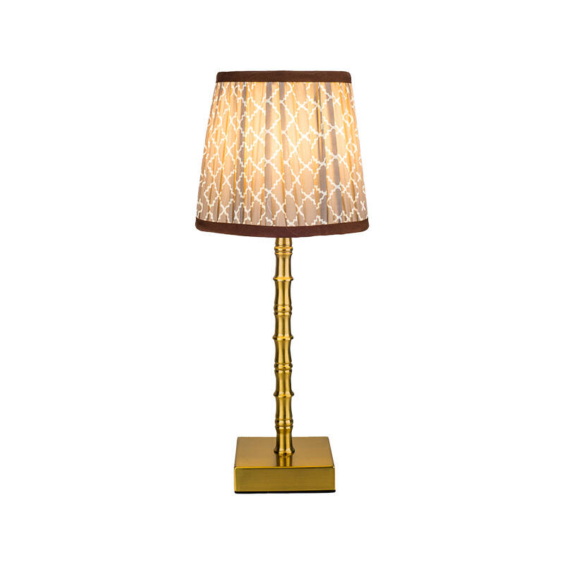 Image of Wisteria Sora House Faux Silk USB Rechargeable LED Table Lamp