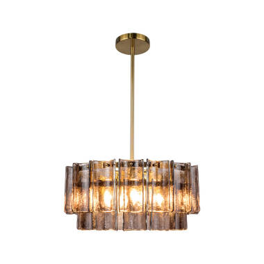 Image of Westport Velluto Smoked Glass Chandelier