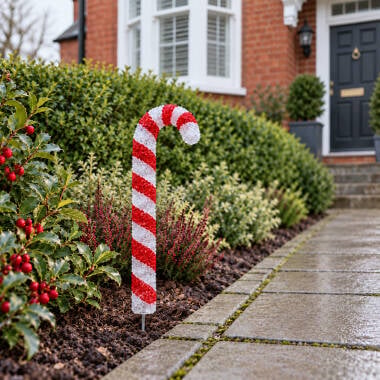 Image of Konstsmide Christmas 43cm LED Candy Canes