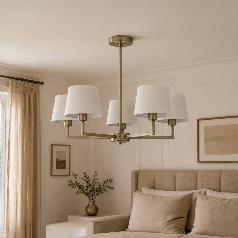 Image of Westport Orelia 5 Arm Ceiling Pendant Light