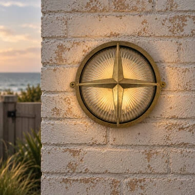 Westport Coastal Oban Outdoor Flush Wall Light