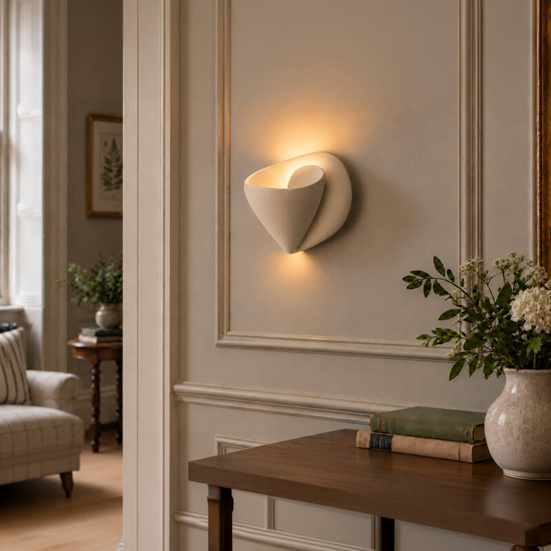 Image of Khudi & Khora Artisan Ceramic LED Wall Light