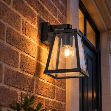 Image of Edit Wren Outdoor Lantern Wall Light