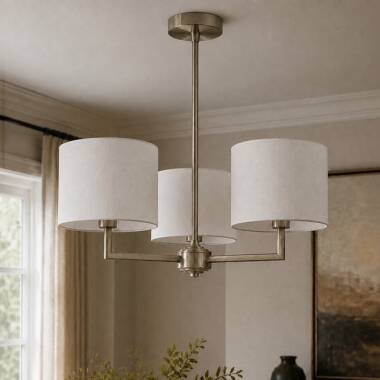 Image of Westport Studio 3 Arm Semi-Flush Ceiling Light