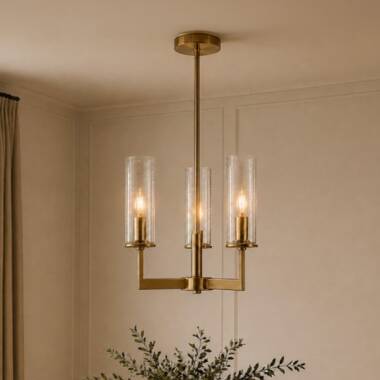 Westport Hearth Halo 3 Arm Semi-Flush Ceiling Light