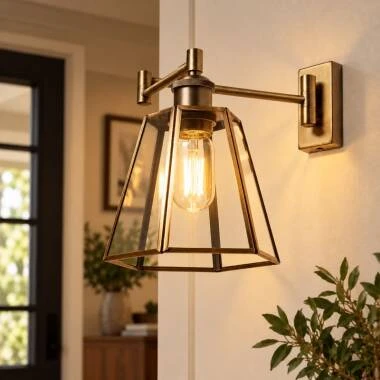Wisteria Dahlia Swing Arm Reading Light