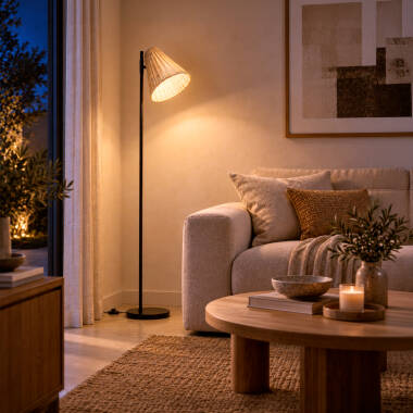 Image of Edit Basket Floor Lamp