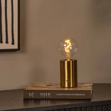 Lucide Vivo USB Rechargeable LED Touch Table Lamp