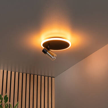 Lucide Everina CCT LED Single Ceiling Spotlight with Remote Control