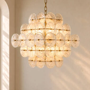 Wisteria Persephone Glass Chandelier